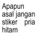 sticker